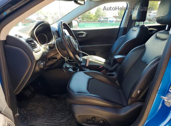 3C4NJDBB3MT512661 2021 JEEP COMPASS Blue წინა სალონის ხედი