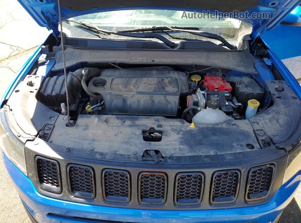 3C4NJDBB3MT512661 2021 JEEP COMPASS Blue უკანა სალონის ხედი