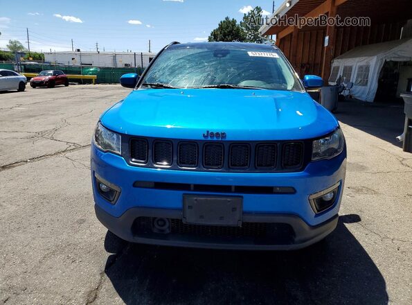 3C4NJDBB3MT512661 2021 JEEP COMPASS Blue წინა ხედი