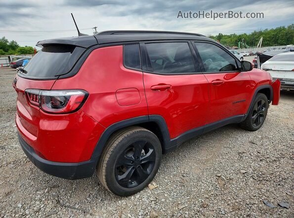3C4NJDBB3MT518864 2021 JEEP COMPASS Red Հետևի աջ
