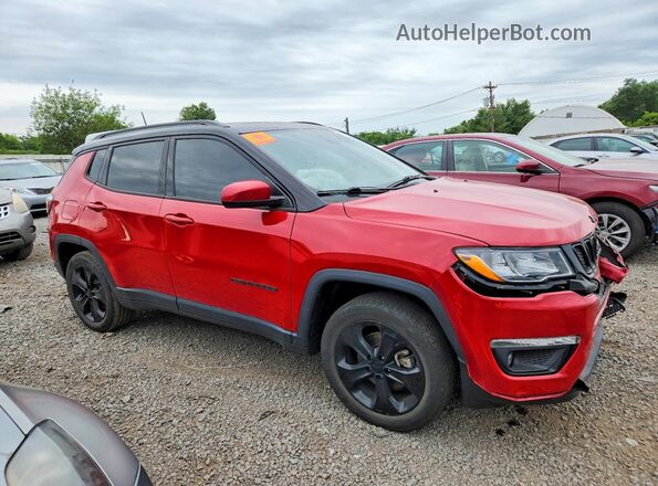 3C4NJDBB3MT518864 2021 JEEP COMPASS Red Առջևի աջ