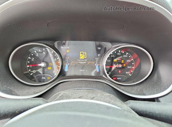 3C4NJDBB3MT518864 2021 JEEP COMPASS Red Սարքավորումների վահանակի տեսք