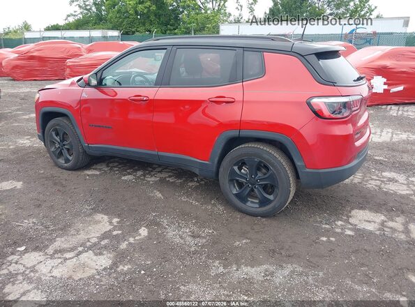 3C4NJDBB3MT519139 2021 JEEP COMPASS Red Հետևի ձախ