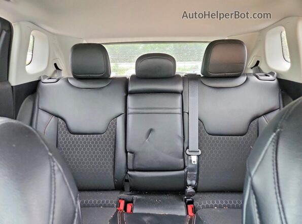 3C4NJDBB4HT647041 2017 JEEP COMPASS Green Widok tylnych siedzeń