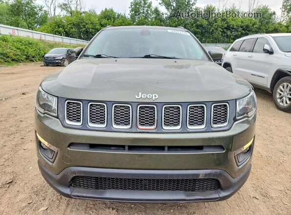 3C4NJDBB4HT647041 2017 JEEP COMPASS Green Widok z przodu