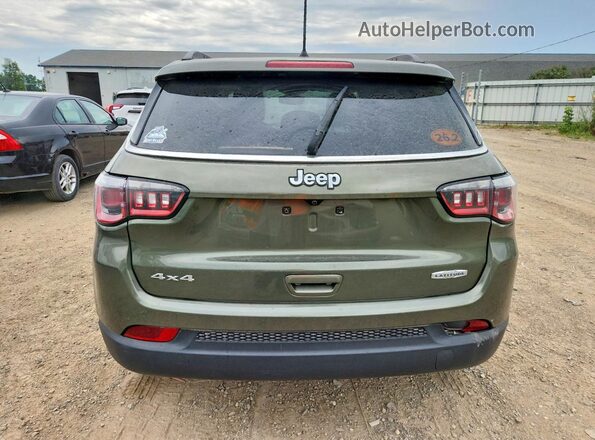 3C4NJDBB4HT647041 2017 JEEP COMPASS Green Widok z tyłu
