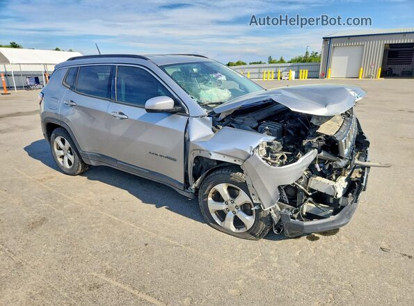 3C4NJDBB4HT680461 2017 JEEP COMPASS Silver Delantero derecho