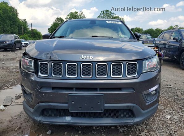 3C4NJDBB4JT103872 2018 JEEP COMPASS Black Front view
