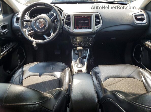 3C4NJDBB4JT103872 2018 JEEP COMPASS Black Dashboard view