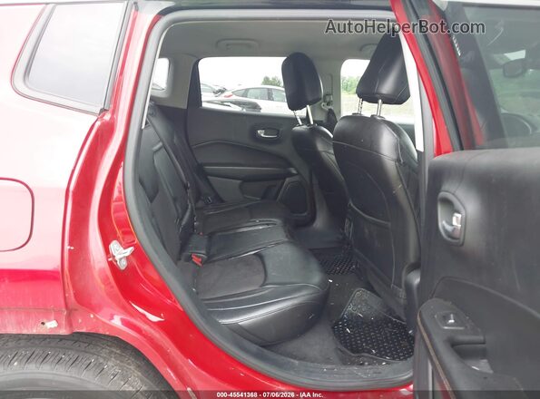 3C4NJDBB4JT178166 2018 JEEP COMPASS Красный Вид наклейки с VIN-кодом