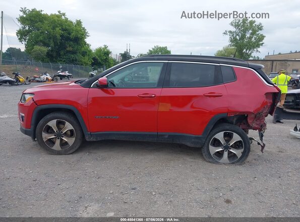 3C4NJDBB4JT178166 2018 JEEP COMPASS Красный 
