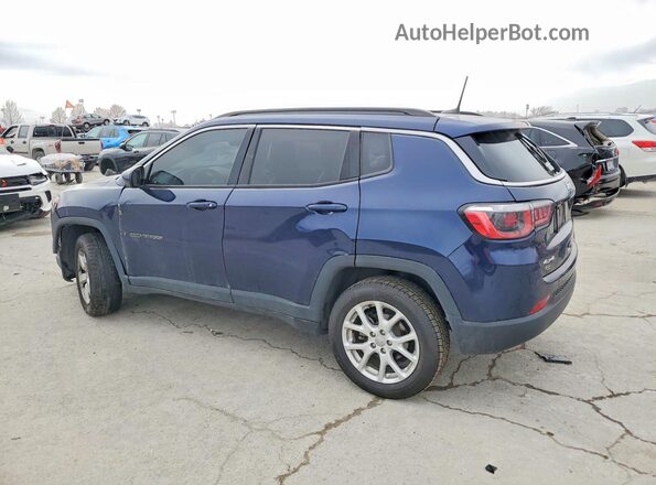 3C4NJDBB4JT316143 2018 JEEP COMPASS Blue Задня ліва чверть