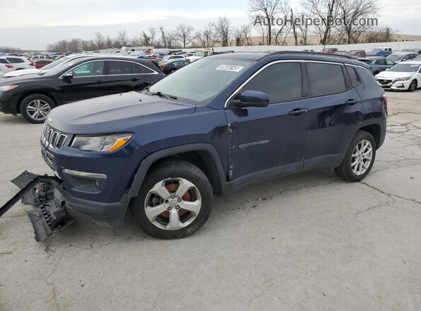 3C4NJDBB4JT316143 2018 JEEP COMPASS Blue 