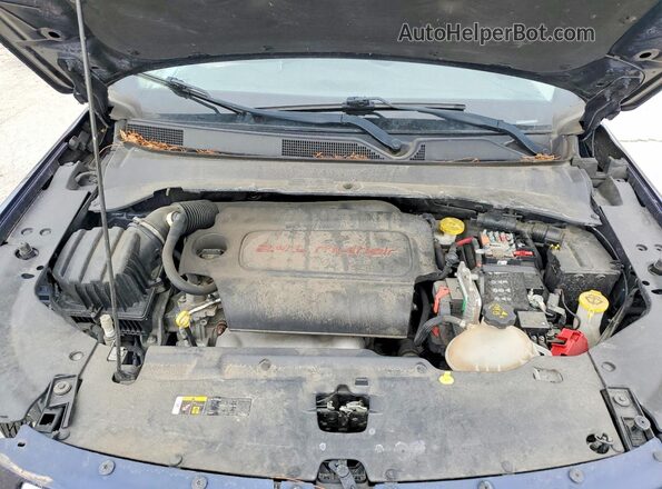 3C4NJDBB4JT316143 2018 JEEP COMPASS Blue Вид підкапотного простору