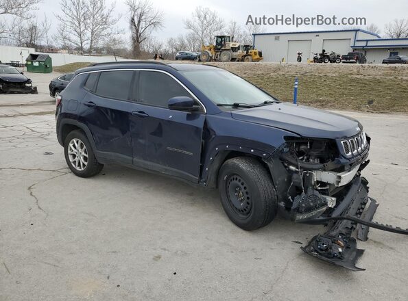 3C4NJDBB4JT316143 2018 JEEP COMPASS Blue 