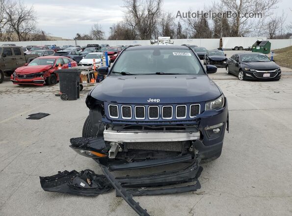 3C4NJDBB4JT316143 2018 JEEP COMPASS Blue 