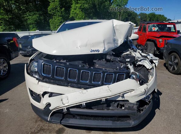 3C4NJDBB4JT479181 2018 JEEP COMPASS White Widok z przodu