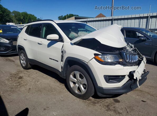 3C4NJDBB4JT479181 2018 JEEP COMPASS White Przód prawy