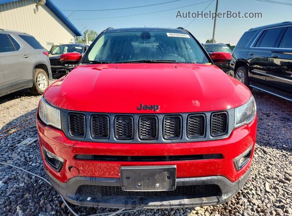 3C4NJDBB4KT761127 2019 JEEP COMPASS Red Vista frontal
