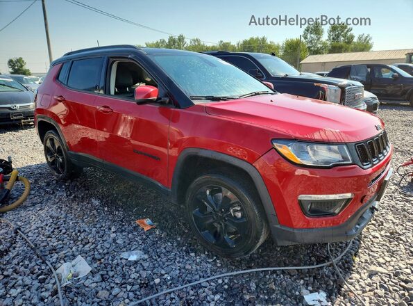 3C4NJDBB4KT761127 2019 JEEP COMPASS Red Delantero derecho