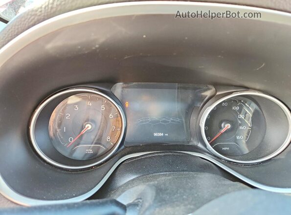 3C4NJDBB4KT761127 2019 JEEP COMPASS Red Vista del cuadro de instrumentos