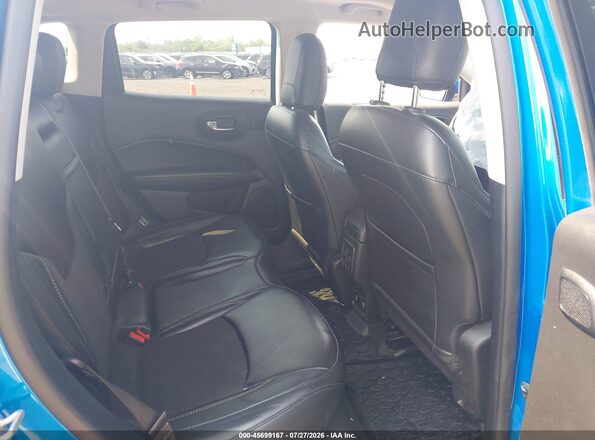 3C4NJDBB4KT838224 2019 JEEP COMPASS Blue VIN კოდის სტიკერის ხედი