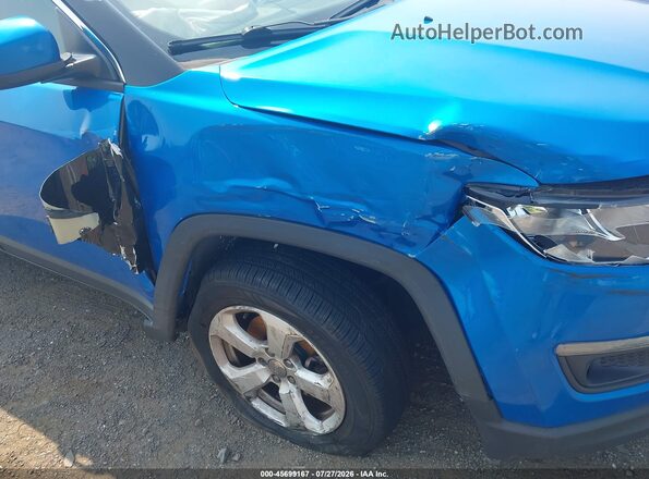 3C4NJDBB4KT838224 2019 JEEP COMPASS Blue წინა ხედი