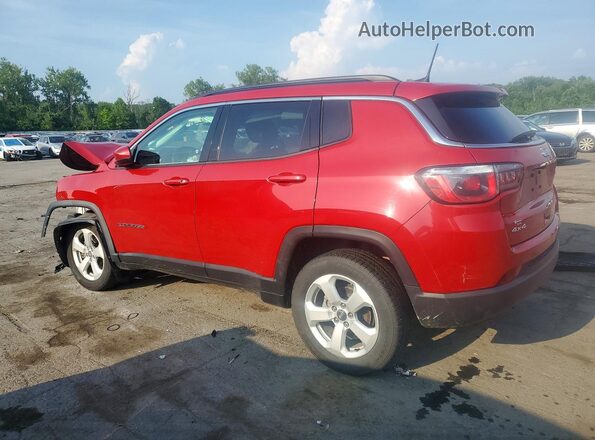 3C4NJDBB4LT104314 2020 JEEP COMPASS Red Rear left