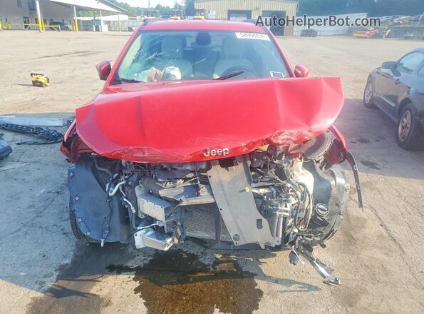 3C4NJDBB4LT104314 2020 JEEP COMPASS Red Engine compartment view