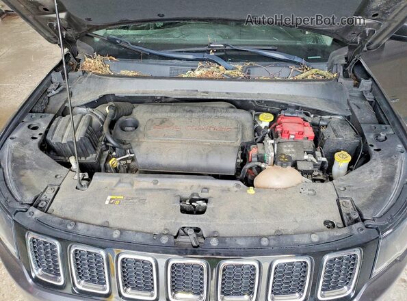 3C4NJDBB4LT230558 2020 JEEP COMPASS Gray Vista del compartimento del motor