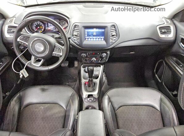 3C4NJDBB4MT579849 2021 JEEP COMPASS Black Առջևի վահանակի տեսք