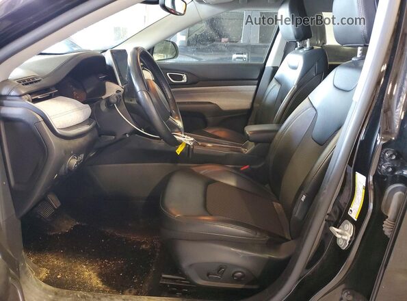 3C4NJDBB4NT121035 2022 JEEP COMPASS Black Front interior view