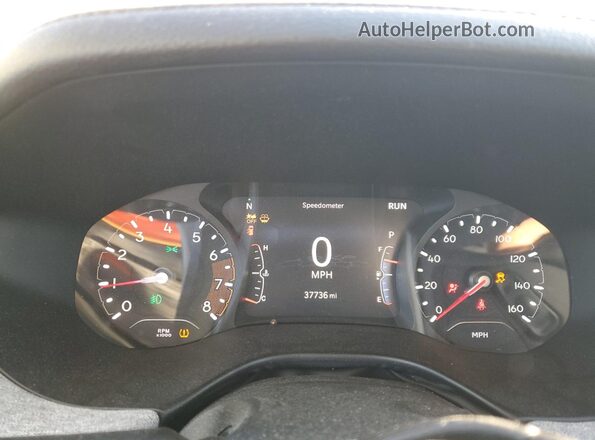 3C4NJDBB4NT223533 2022 JEEP COMPASS Серебряный Вид щитка приборов