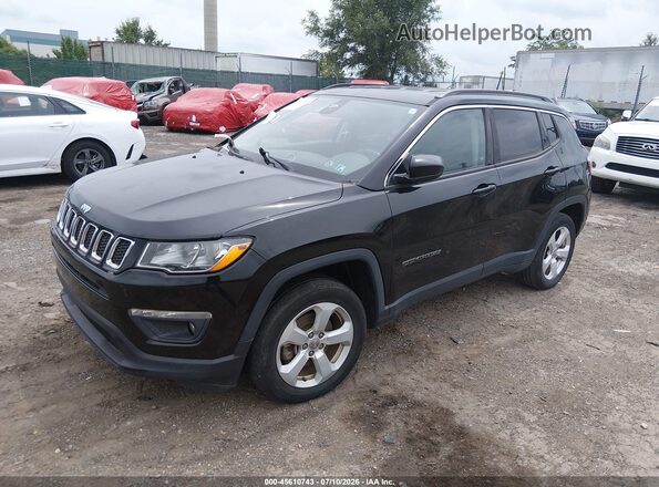 3C4NJDBB5HT693168 2017 JEEP COMPASS Черный Передняя левая четверть