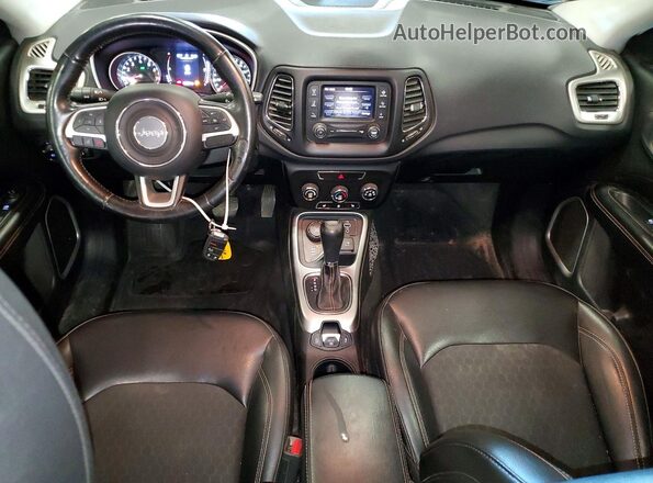 3C4NJDBB5JT192660 2018 JEEP COMPASS White Dashboard view