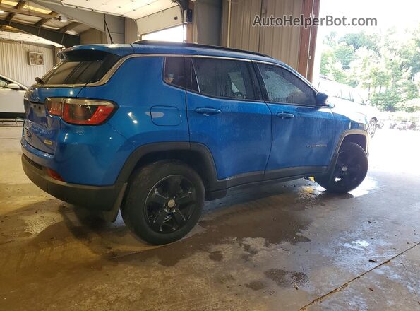 3C4NJDBB5JT359843 2018 JEEP COMPASS Blue Rear right