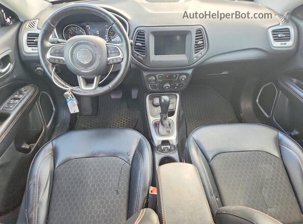 3C4NJDBB5JT483899 2018 JEEP COMPASS Gray Առջևի վահանակի տեսք