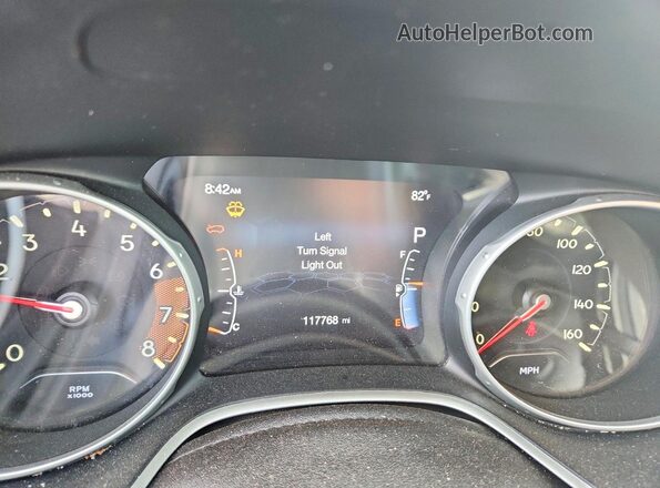 3C4NJDBB5JT483899 2018 JEEP COMPASS Gray Սարքավորումների վահանակի տեսք