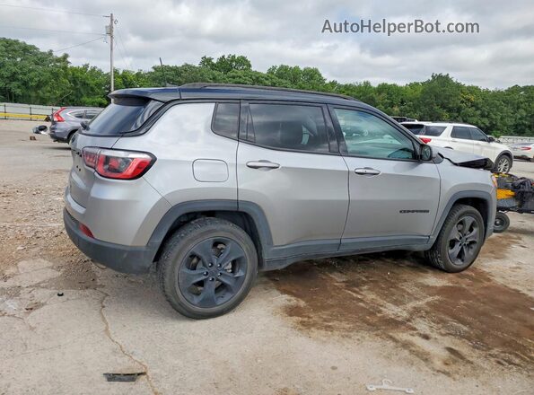 3C4NJDBB5KT593045 2019 JEEP COMPASS Silver Rear right