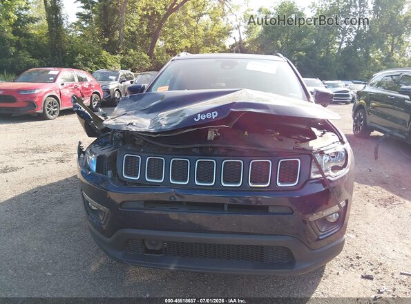 3C4NJDBB5LT251774 2020 JEEP COMPASS Blue Вид щитка приладів