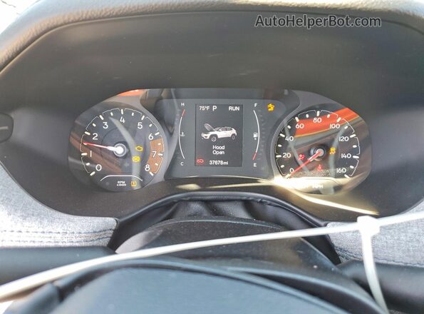 3C4NJDBB5NT128379 2022 JEEP COMPASS Silver Вид щитка приладів