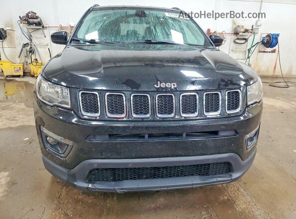 3C4NJDBB6HT679912 2017 JEEP COMPASS Black Front view