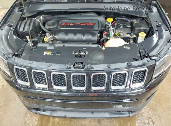 3C4NJDBB6HT679912 2017 JEEP COMPASS Black Engine compartment view