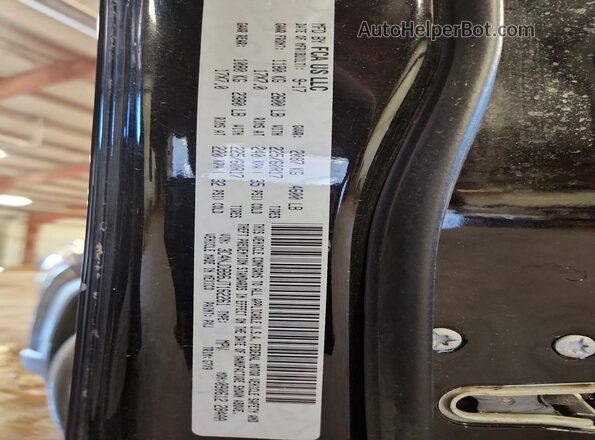 3C4NJDBB6JT162261 2018 JEEP COMPASS Black VIN sticker view