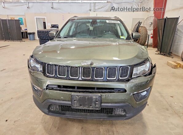 3C4NJDBB6JT185300 2018 JEEP COMPASS Gray წინა ხედი