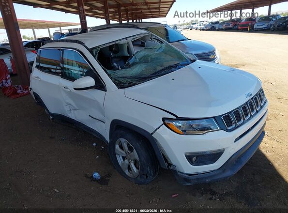 3C4NJDBB6JT206291 2018 JEEP COMPASS White Front view