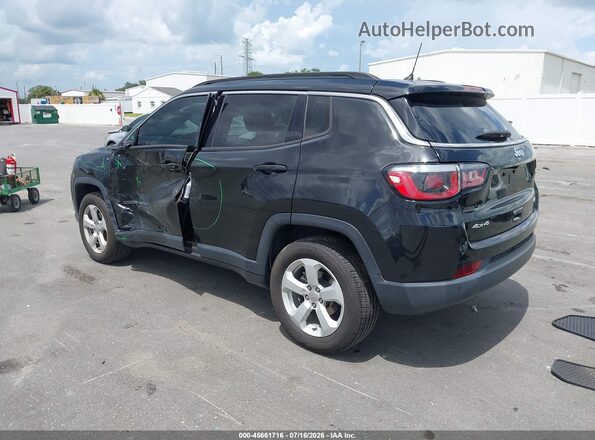 3C4NJDBB6JT413912 2018 JEEP COMPASS Черный Задняя левая четверть