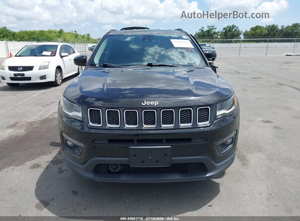 3C4NJDBB6JT413912 2018 JEEP COMPASS Черный Вид щитка приборов