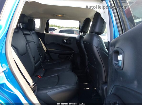 3C4NJDBB6KT629826 2019 JEEP COMPASS Blue Vista de la etiqueta del VIN