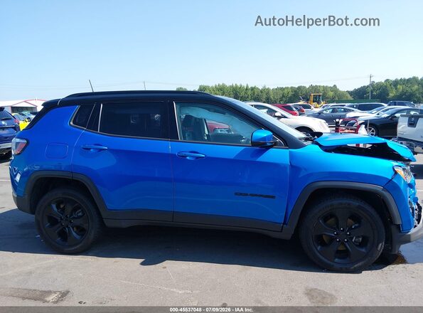 3C4NJDBB6KT629826 2019 JEEP COMPASS Blue Vista interior trasera